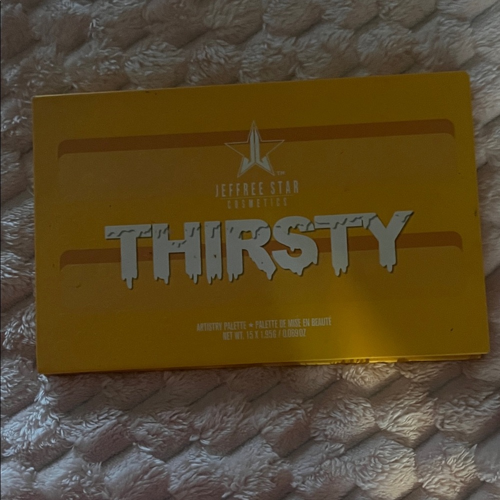 Jeffree Star Thirsty Palette in Bold Yellow